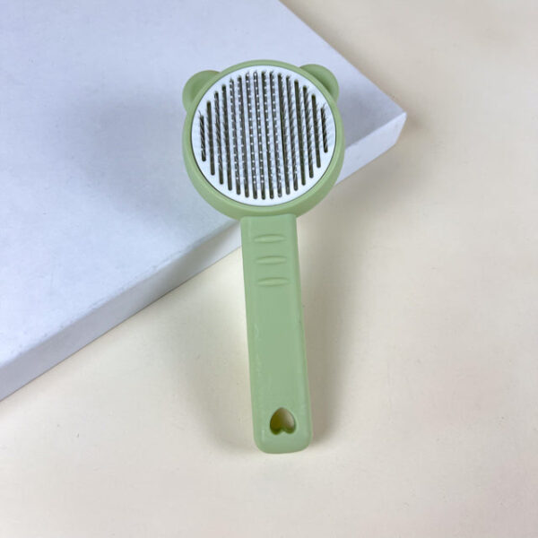 Kartač na zvířata s tlačítkem na sundavaní chlupů 20x8cm - Obrázek 6