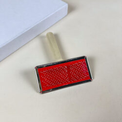 Kovový kartáč na srst 12 x 9 cm