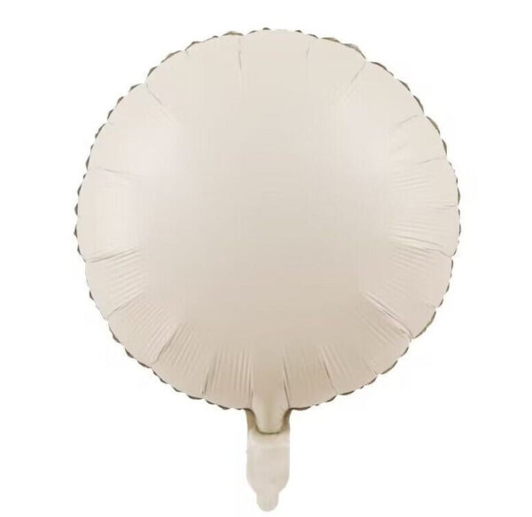 18" koule krémové barvy - Obrázek 1