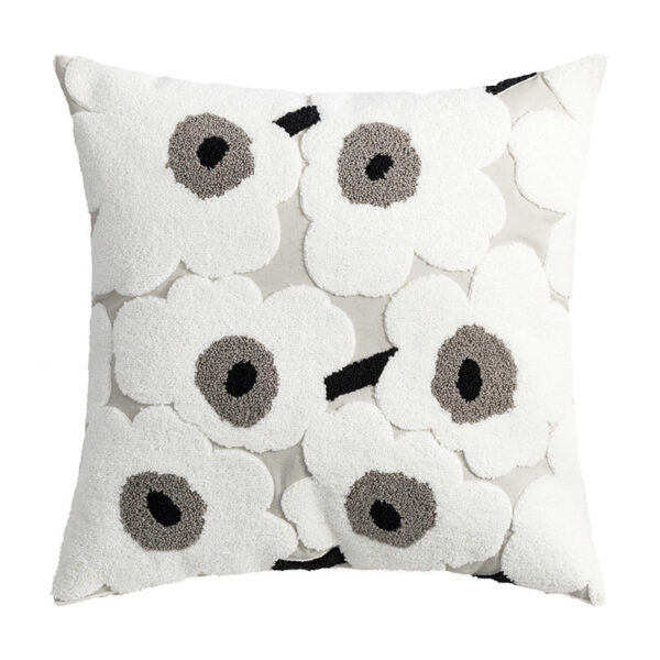 Povlak Bílé květy 45*45cm . - Obrázek 1