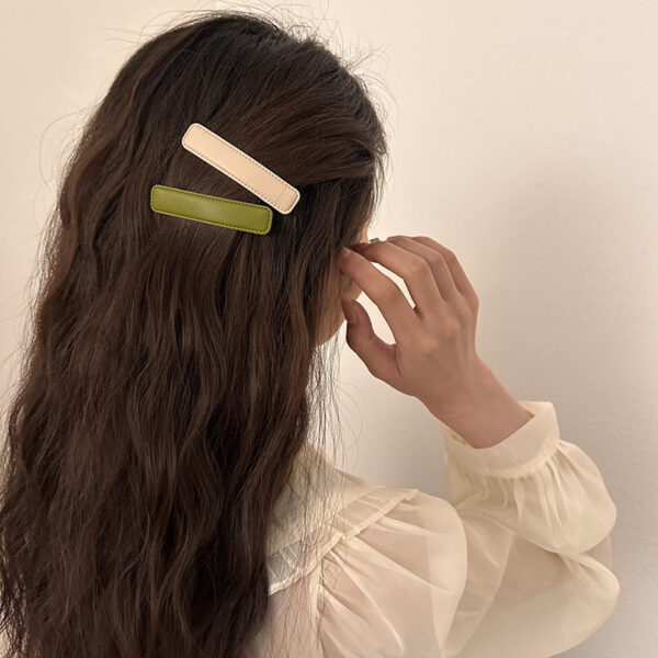 Kožený skřipec do vlasů - Obrázek 7