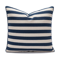 Povlak Modrobílé pruhy 45*45cm .