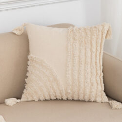 Povlak Béžový polštár motiv č 7 - 45*45cm