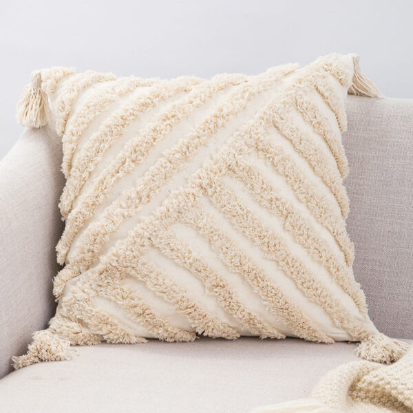 Povlak Béžový polštár motiv č 6 - 45*45cm - Obrázek 1