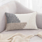 Povlak Bílá s pruhy 30*50cm