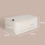 Zesílená Oxford Skladovací taška s okýnkem - Obrázek 3