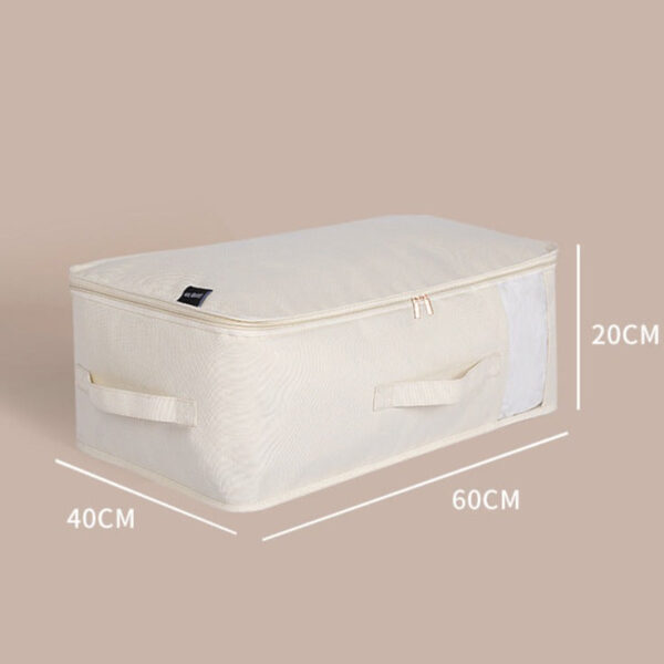 Zesílená Oxford Skladovací taška s okýnkem - Obrázek 3