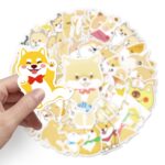 Samolepky Shiba inu 50ks - 50 odlišných samolepek - Obrázek 3