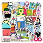 Samolepky Kancelářské potřeby 100ks - 100 odlišných samolepek - Obrázek 2