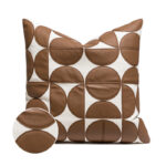 Povlak Khaki - polokoule 45*45cm .