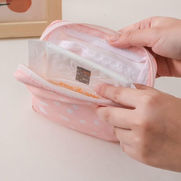 Přenosná taška na tampóny nebo kosmetiku - Obrázek 7