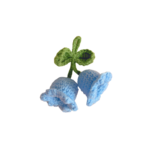 Přívěšek konvalinka Přívěsek na klíče s modrou konvalinkou [hotový - Obrázek 5