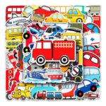 Samolepky Dopravní prostředky 50ks - 50 odlišných samolepek - Obrázek 3