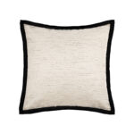 Povlak Béžová s černým rámem 45*45cm