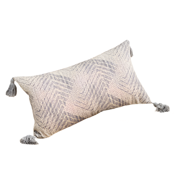 Povlak Bederní šedý polštář; 30*50cm - Obrázek 7