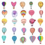 Samolepky Létajicí balón 50ks - 50 odlišných samolepek - Obrázek 4