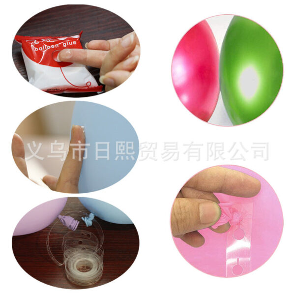 Avokádově zelený retro barevný balonek - Obrázek 2