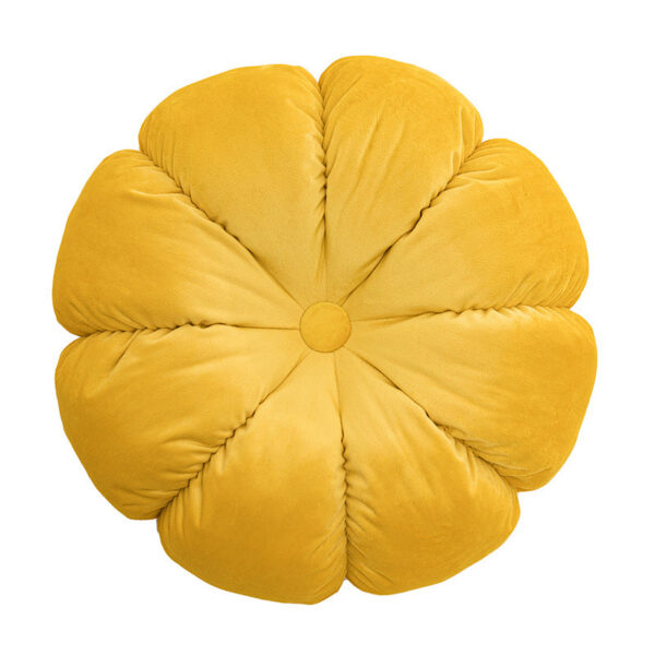 Povlak Dýně-žlutá; průměr 45 cm [jádro je součástí dodávky]. - Obrázek 1