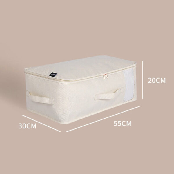 Zesílená Oxford Skladovací taška s okýnkem - Obrázek 4