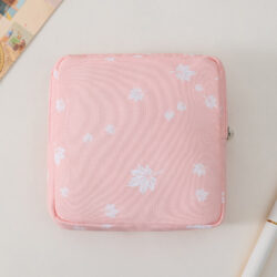 Přenosná taška na tampóny nebo kosmetiku