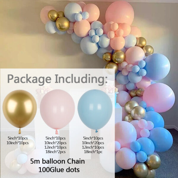 Blue Ocean balónkový řetěz - Obrázek 2