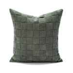Povlak Bennewood tkaný - tmavě zelený; 45*45cm