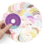 Samolepky Donut 50ks - 50 odlišných samolepek - Obrázek 2