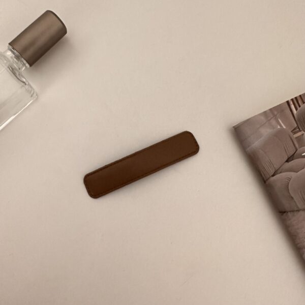 Kožený skřipec do vlasů - Obrázek 5