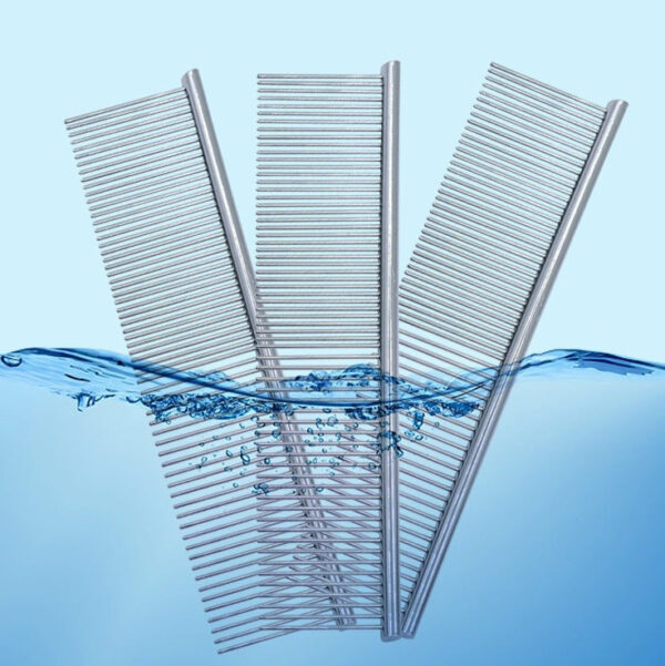 Kovový hřeben na srst 18.7 cm - Obrázek 3