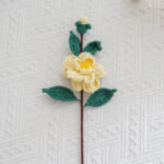 Kamélie Jedna žlutá kamélie (hotová)