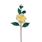 Kamélie Jedna žlutá kamélie (hotová) - Obrázek 4