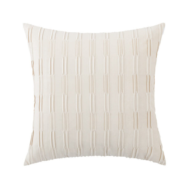 Povlak Béžový s pruhy 45*45cm - Obrázek 1