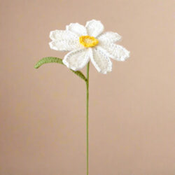 Háčkované Květiny Gerbera