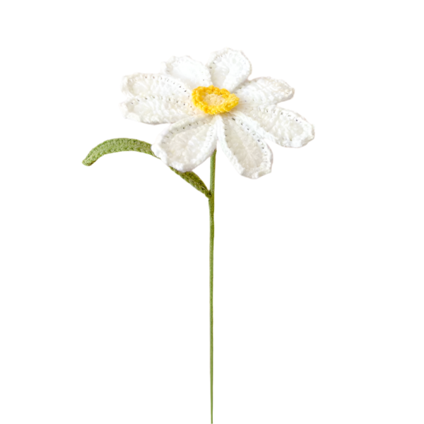 Háčkované Květiny Gerbera - Obrázek 2