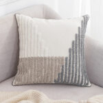 Povlak Bílá s pruhy 45*45cm