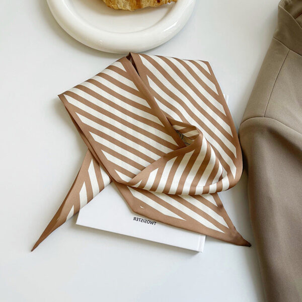 Beige šátek do vlasů - Obrázek 1