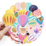 Samolepky Létajicí balón 50ks - 50 odlišných samolepek - Obrázek 2