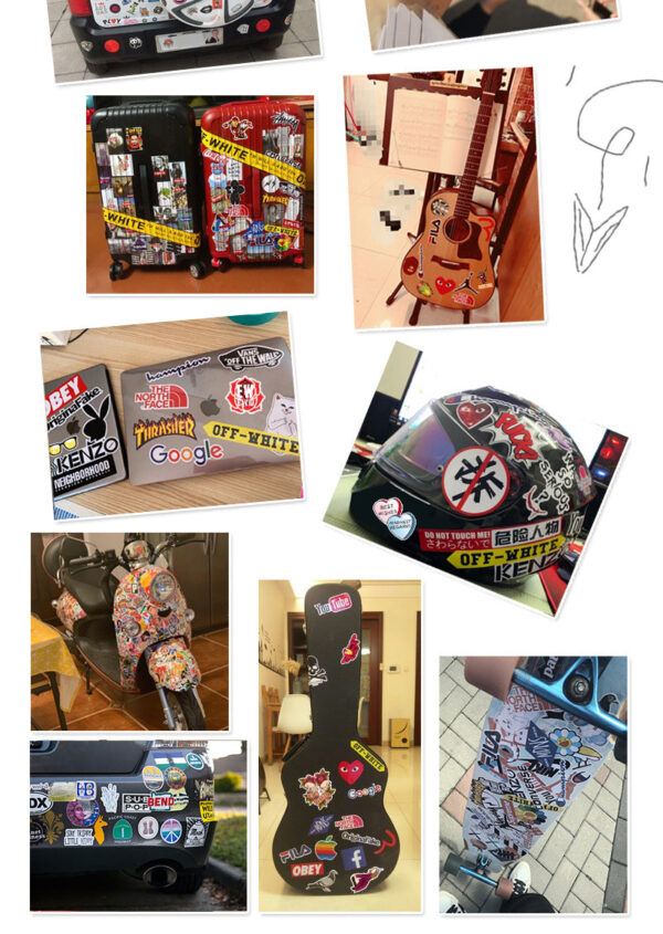 Samolepky Sportovní auta 50ks - 50 odlišných samolepek - Obrázek 5