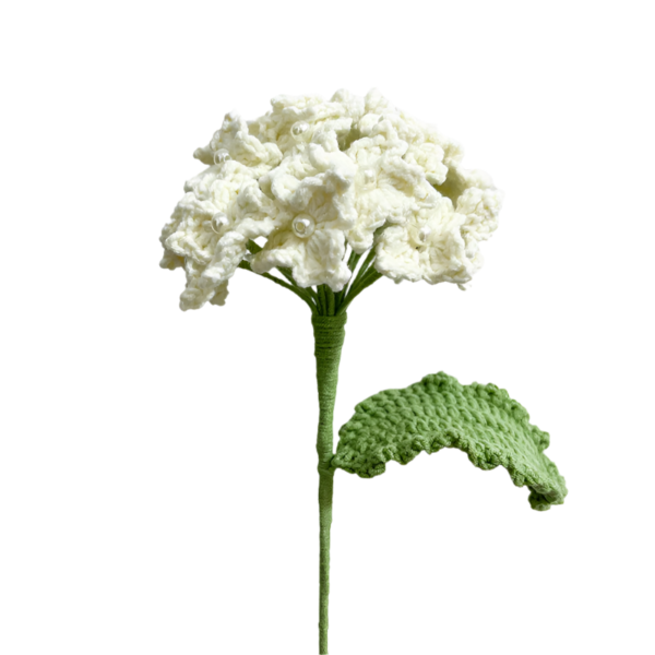 Hortenzie Hortenzie jednoduchá - bílá (hotová) - Obrázek 4