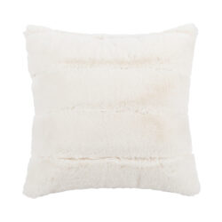 Povlak Polštář z králičí kožešiny béžový; 45*45cm