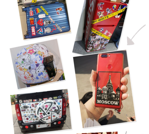 Samolepky Krokodýl 50ks - 50 odlišných samolepek - Obrázek 7