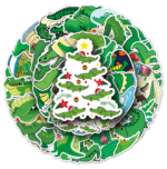 Samolepky Krokodýl 50ks - 50 odlišných samolepek - Obrázek 4