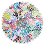 Samolepky Želva 50ks - 50 odlišných samolepek - Obrázek 4