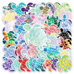 Samolepky Želva 50ks - 50 odlišných samolepek - Obrázek 3