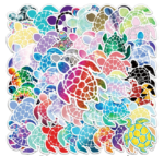 Samolepky Želva 50ks - 50 odlišných samolepek - Obrázek 2