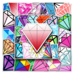 Samolepky Diamant 50ks - 50 odlišných samolepek - Obrázek 6