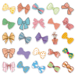 Samolepky Mašle 50ks - 50 odlišných samolepek - Obrázek 5