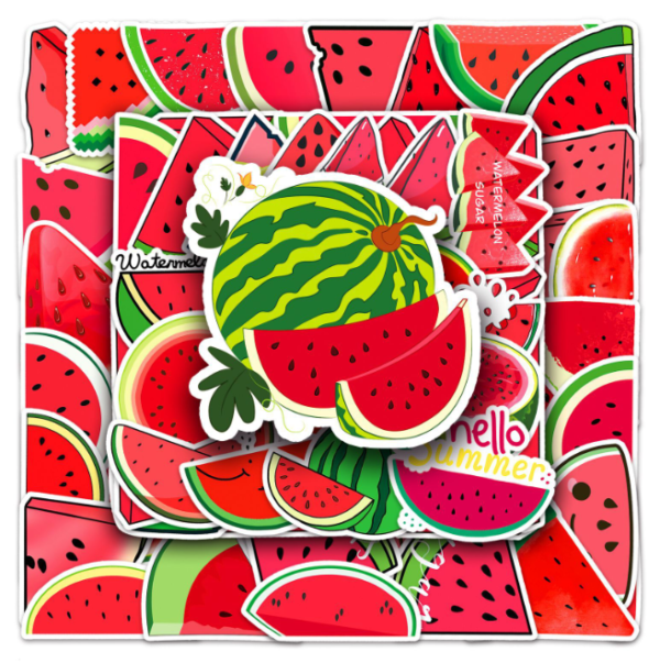 Samolepky Meloun 50ks - 50 odlišných samolepek - Obrázek 6