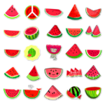 Samolepky Meloun 50ks - 50 odlišných samolepek - Obrázek 4