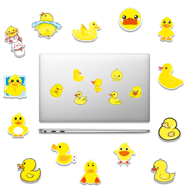 Samolepky Kachna 50ks - 50 odlišných samolepek - Obrázek 3